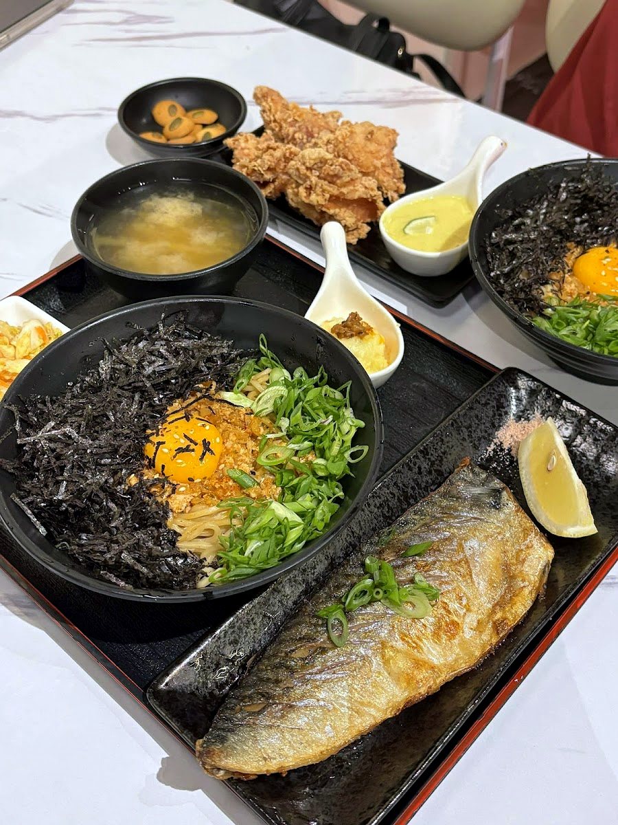 Delicious Japanese meal spread