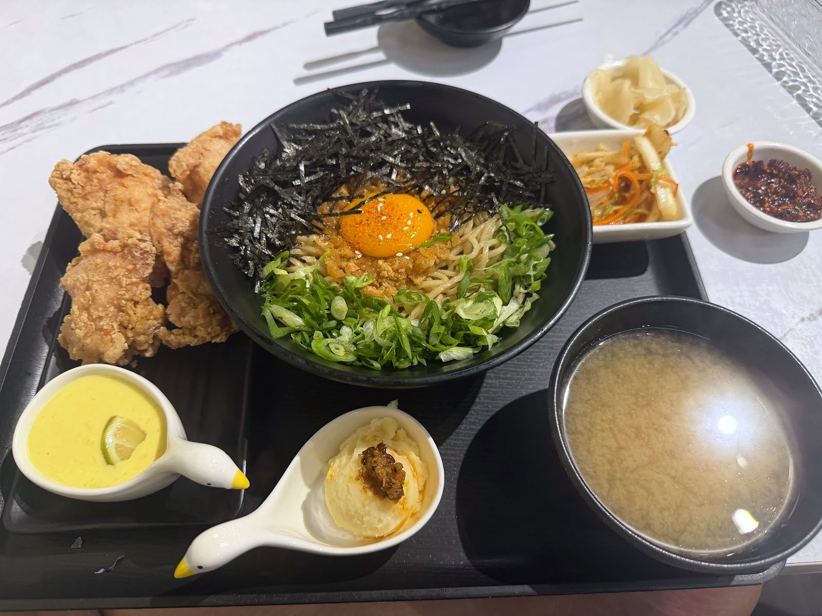Appetizing Japanese meal sets